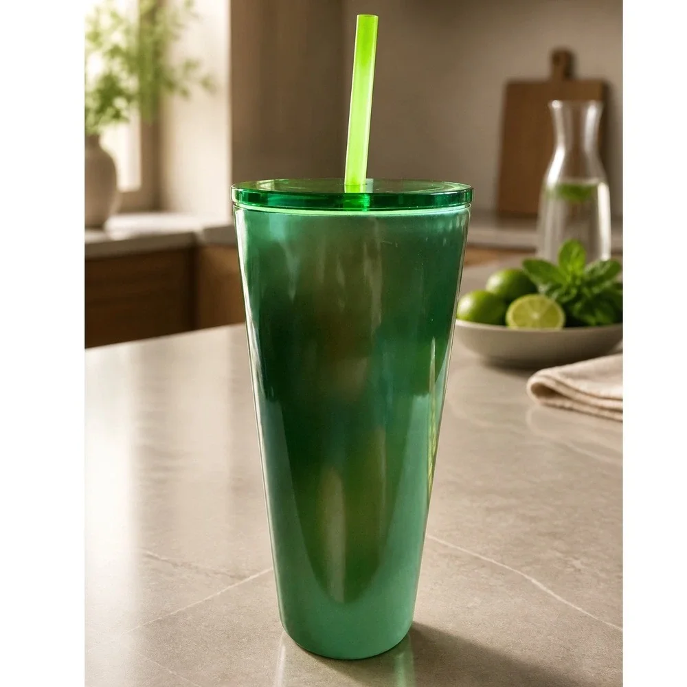 Starbucks 24oz Venti Limited Edition Emerald Green Stainless Steel Tumbler 2023‎